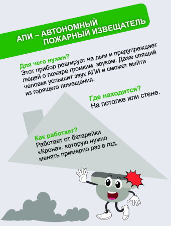 АПИ - автономный пожарный извещатель.